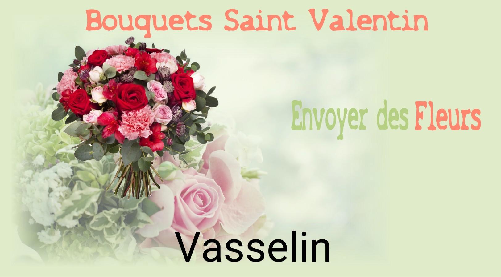 Roses de Saint-Valentin livrées à Vasselin